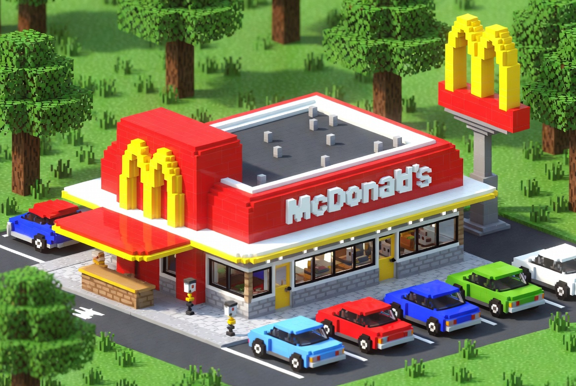 Minecraft McDonald - 01